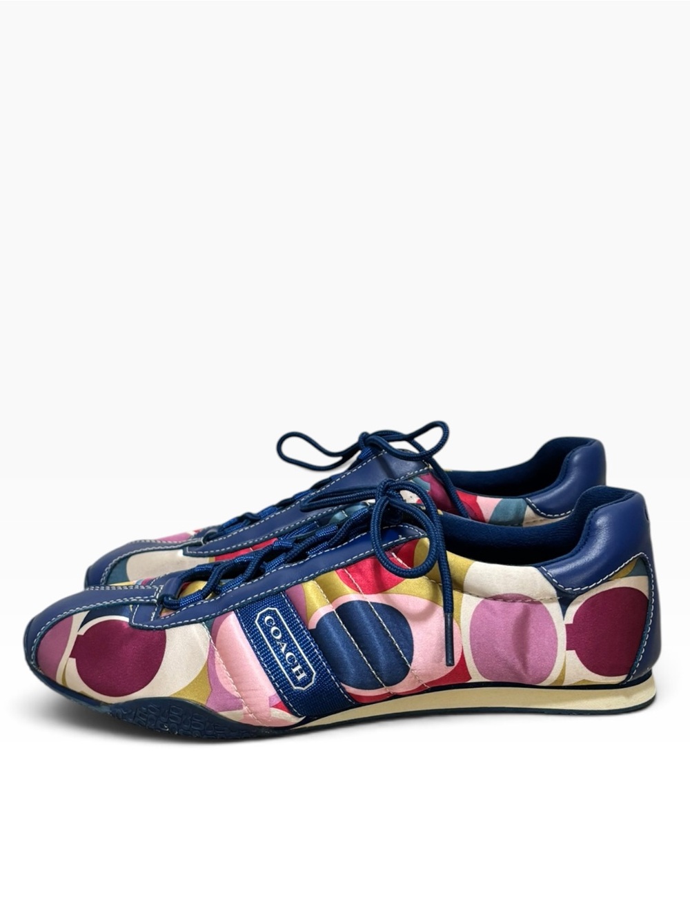 Coach "Kirby" Multi-Color Pop C Print Sneaker (Size 10M) - Picture 2 of 7